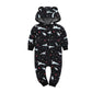 Baby Long-Sleeved  Polar Fleece Romper - Twinklee