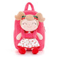 Plush Backpacks baby Girl Bags with Cherry Girl Doll for Baby/Toddler Gift - Twinklee