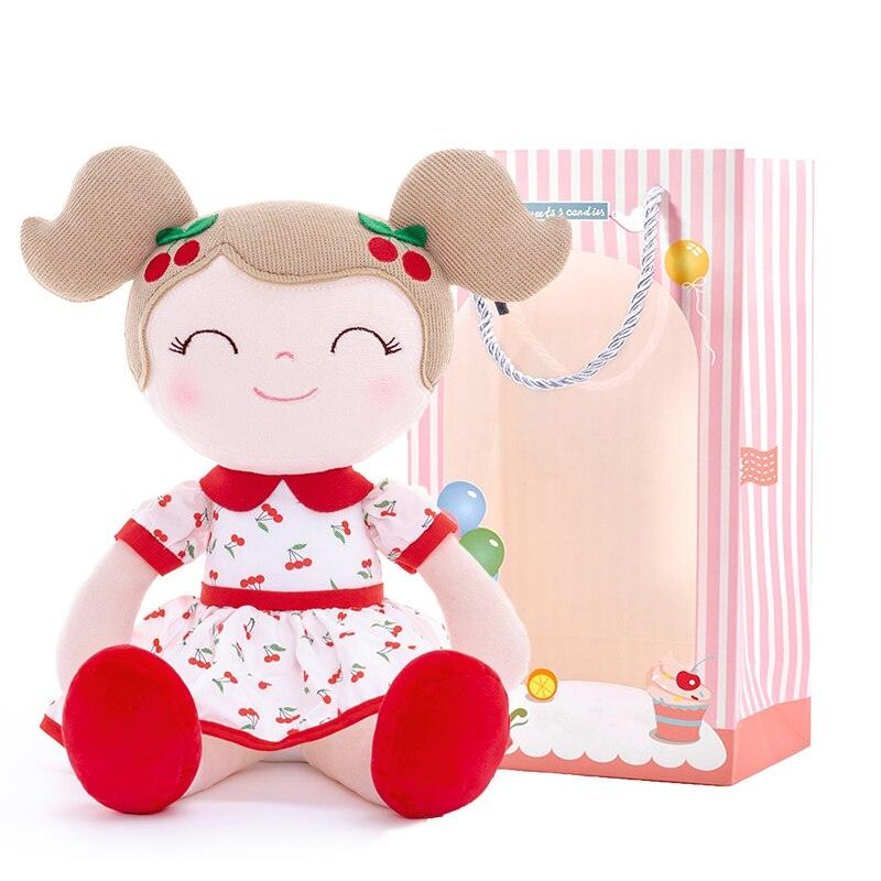 Stuffed Toys Cherry Girl Plush Doll for Baby/Toddler Girls Gift - Twinklee