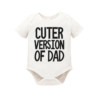 Letter Print Baby Romper - Twinklee