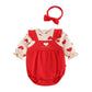 Baby/ Toddler Girl Jumpsuit Two Pieces with Headband - Twinklee