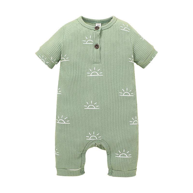 Baby Summer Short-Sleeved Romper - Twinklee