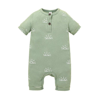 Baby Summer Short-Sleeved Romper - Twinklee