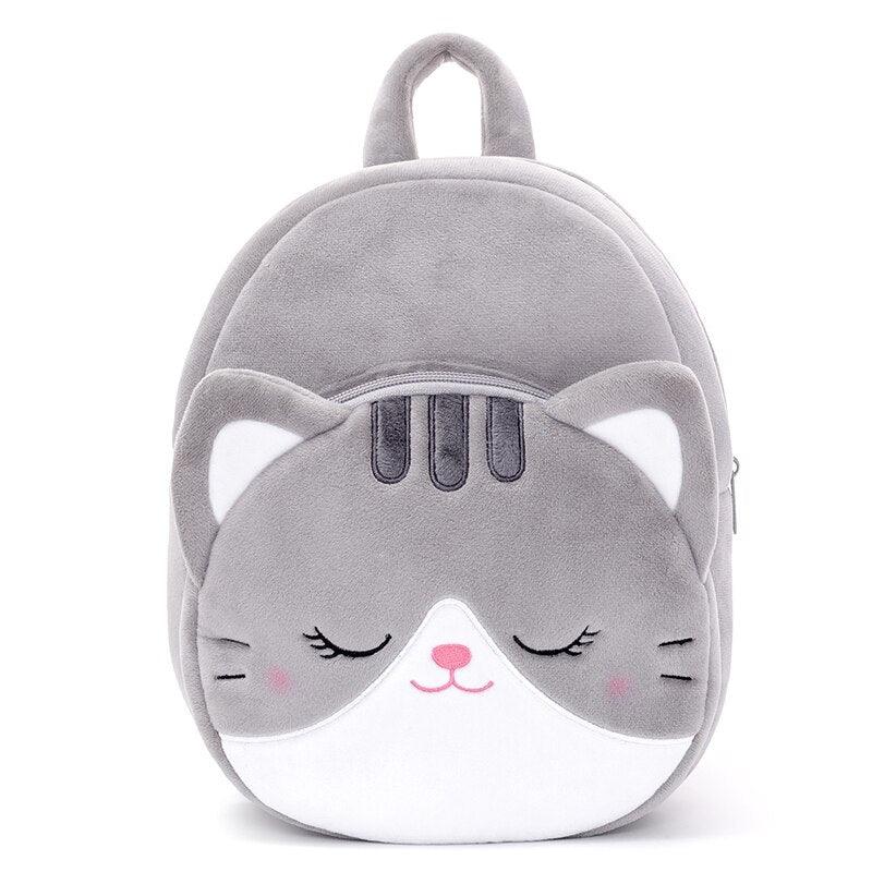 Personalized Animal Cat Plush backpack  for Baby/Toddler Girls and Boys - Twinklee