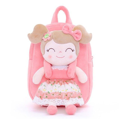 Baby/Toddler Girls Personalized Gift Plush Backpack with Stuffed Doll Toy - Twinklee