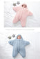 Baby Starfish-shaped Fleece Sleeping Bag