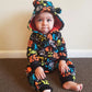 Baby Long-Sleeved  Polar Fleece Romper